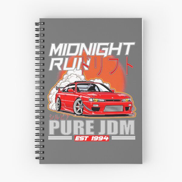Item preview, Midnight Run Nissan Silvia S14 - Pure JDM Red Sports Car Art designed and sold by Aegy2024.