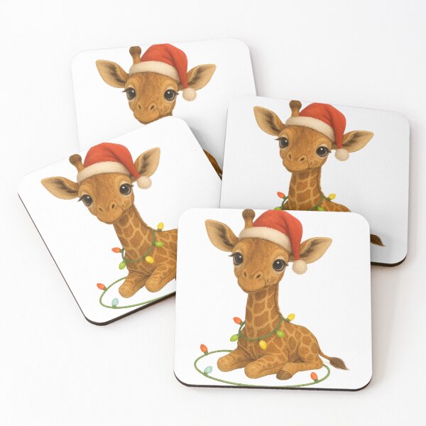 Item preview, Christmas Northern Giraffe designed and sold by Sillytoe.