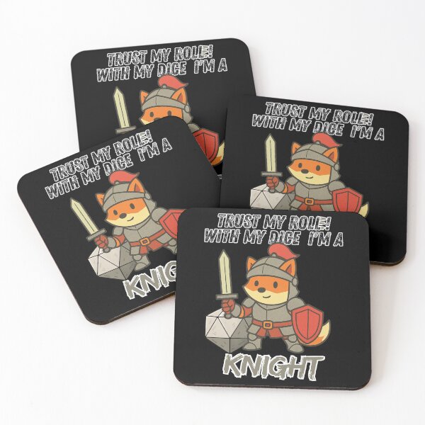 Artikelvorschau, X-Pro-Fox Knight – Trust my roll(e)! – a Wuerfelfuchs RPG-Series entworfen und verkauft von Wuerfelfuchs.