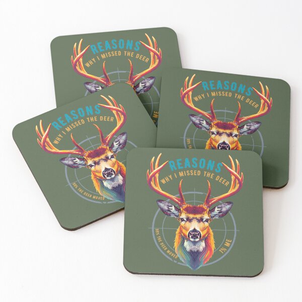 Item preview, Funny  Hunting Season Why I Missed The Deer  designed and sold by Zayavca.