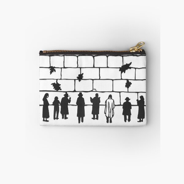Item preview, Minimalist Western Wall Silhouette - Modern Kotel Line Art designed and sold by Jerusalem Shuk.