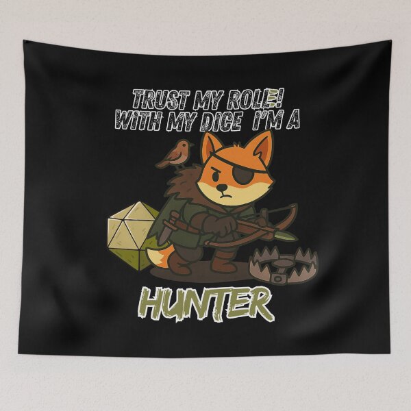 Item preview, X-Pro-Fox Hunter – Trust my roll(e)! – a Wuerfelfuchs RPG-Series designed and sold by Wuerfelfuchs.
