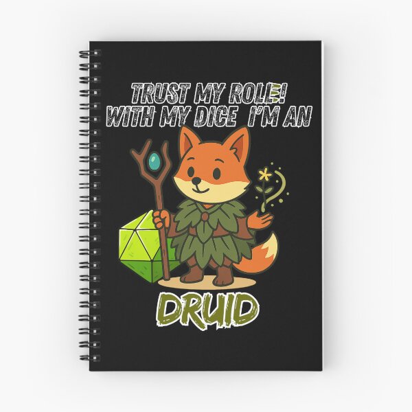 Item preview, X-Pro-Fox Druid – Trust my roll(e)! – a Wuerfelfuchs RPG-Series designed and sold by Wuerfelfuchs.