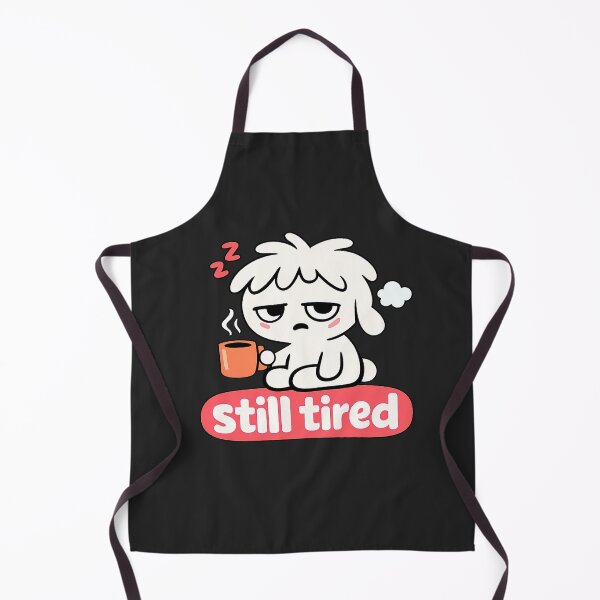 Item preview, Still Tired – Cute Sleepy Character Coffee Humor designed and sold by AdicretorDesign.