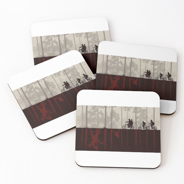Item preview, Cyclists Above a Mirrored Underground Scene designed and sold by Adronia.