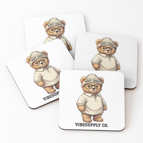 Item preview, VIBESUPPLY CO. Retro Streetwear Bear designed and sold by VibeSupply Co..