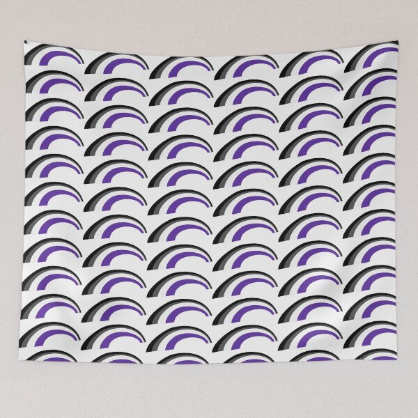 Item preview, Rainbow Asexual Pride Flag designed and sold by HarveyHandcraftsandDesigns.