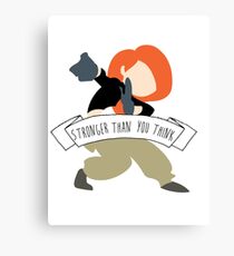 Kim Possible - Stronger Than You Think Canvas Print