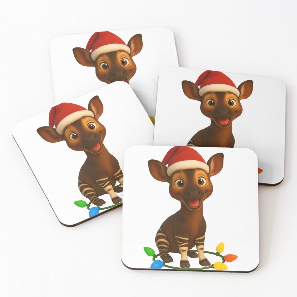 Item preview, Christmas Okapi designed and sold by Sillytoe.