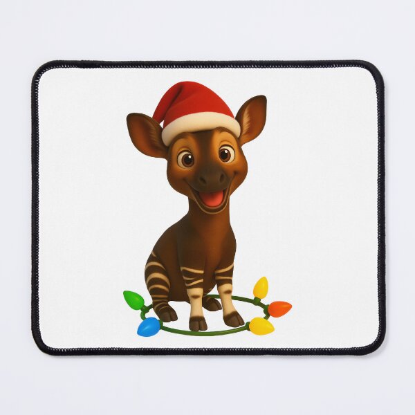 Item preview, Christmas Okapi designed and sold by Sillytoe.