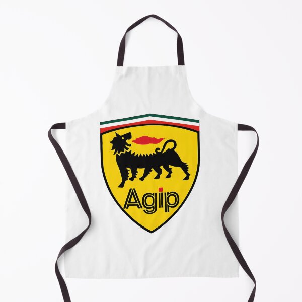 Item preview, Vintage Agip Oil Logo with Six-Legged Dog Shield designed and sold by CharlieDesings.