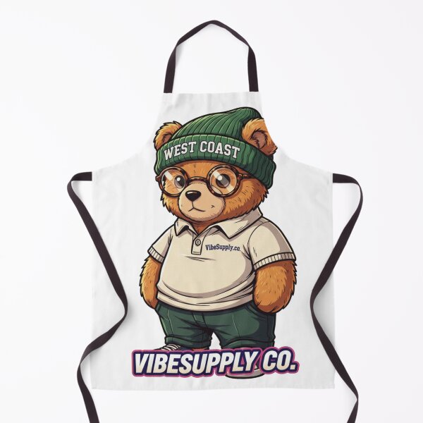 Item preview, Retro Teddy: West Coast Vibe designed and sold by VibeSupply Co..