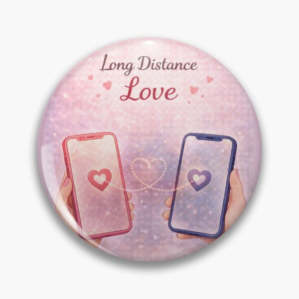 Item preview, Long Distance Love – LDR Phones Heart Connection designed and sold by PunchDrop.