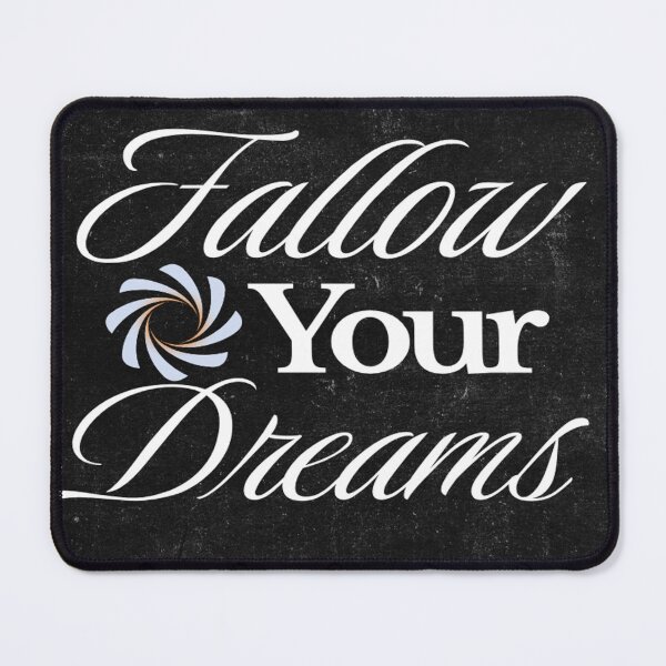 Item preview, Follow Your Dreams Hoodie | Script Motivational Quote, Black Square Design, Invisible-pain designed and sold by MyDay-MyWay.