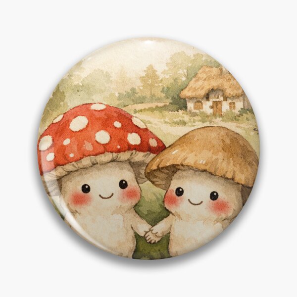 Item preview, We’re Growing Slowly – Cute Cottagecore Mushroom. designed and sold by ellaalkhh.