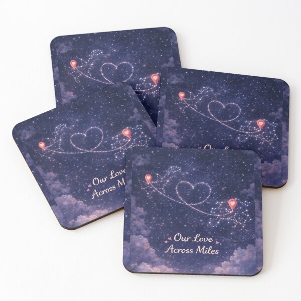Item preview, Our Love Across Miles – LDR Constellation Stars designed and sold by PunchDrop.