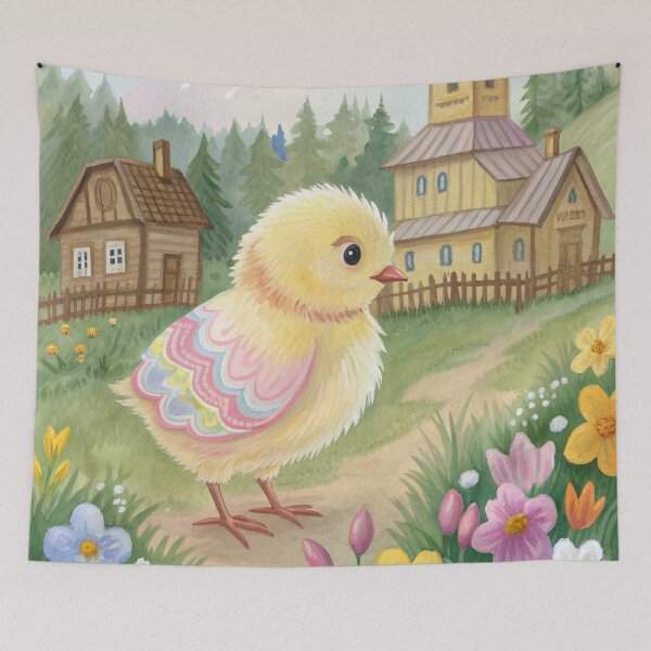 Item preview, Easter Chick 01 designed and sold by AIfolklore.