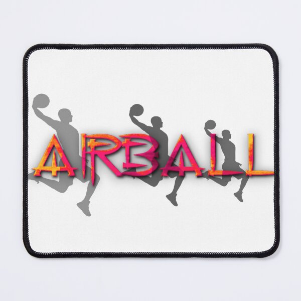 Item preview, Dynamic Basketball Silhouette Logo with "AIRBALL" Typography designed and sold by blacK1982White.