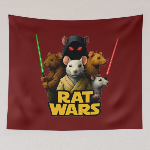 Item preview, Rat Wars designed and sold by Cats and Other Things.