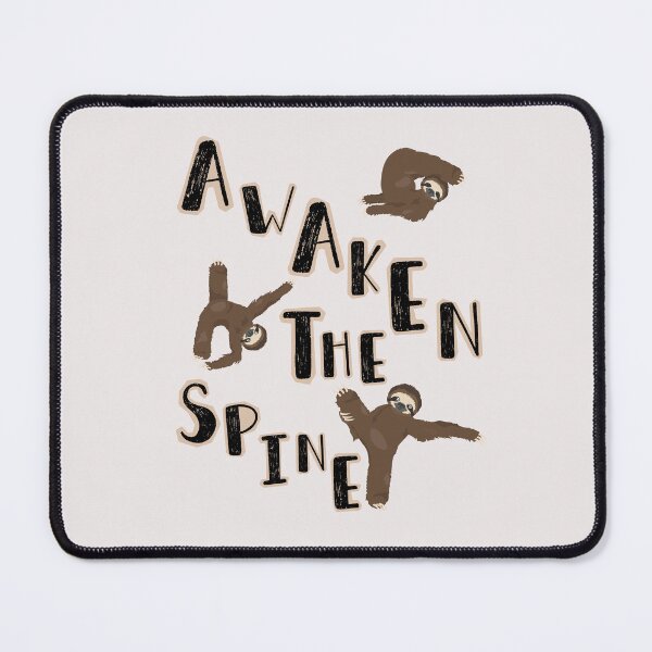 Item preview, Awaken The Spine | Funny Sloth Yoga Practice designed and sold by Pukisdaizi.