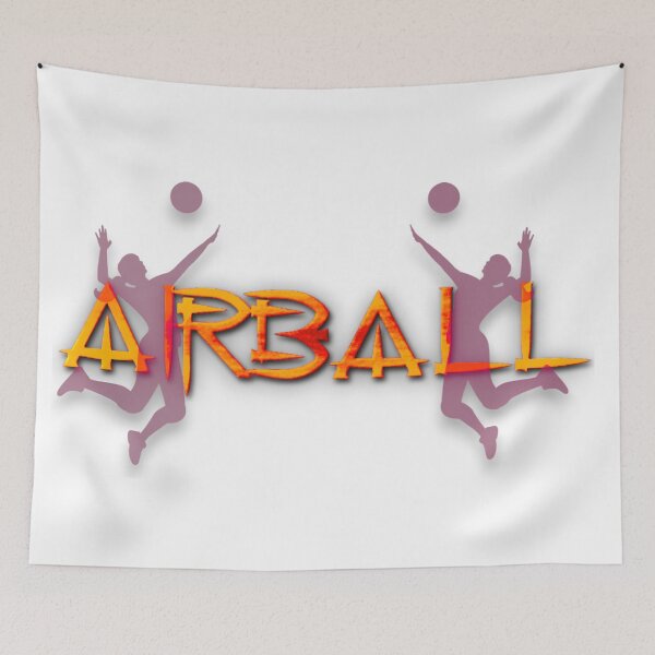 Item preview, Dynamic Basketball Silhouette Logo with "AIRBALL" Typography designed and sold by blacK1982White.