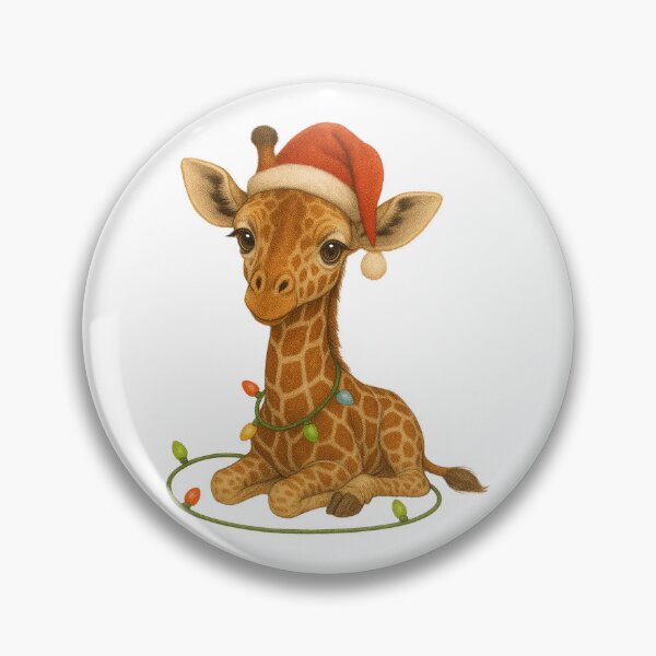 Item preview, Christmas Reticulated Giraffe designed and sold by Sillytoe.