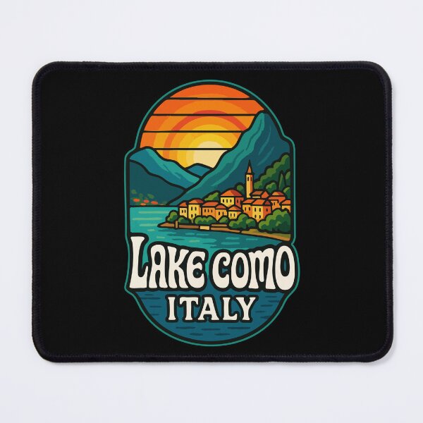 Item preview, Lake Como Italy Retro Travel designed and sold by TomFrontierArt.
