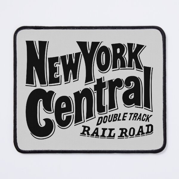 Item preview, New York Central Double Track Rail Road Vintage Logo Emblem designed and sold by Maljonic.