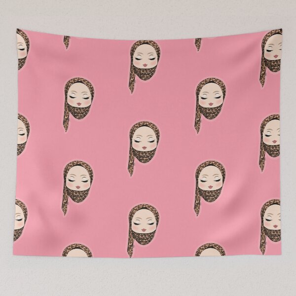 Item preview, Leopard Print Hijab 1 designed and sold by HaneinDoesArt321.