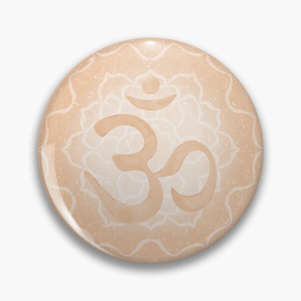 Item preview, OM Mandala Dark Watercolor Bija - Melon designed and sold by Irene Estelle.