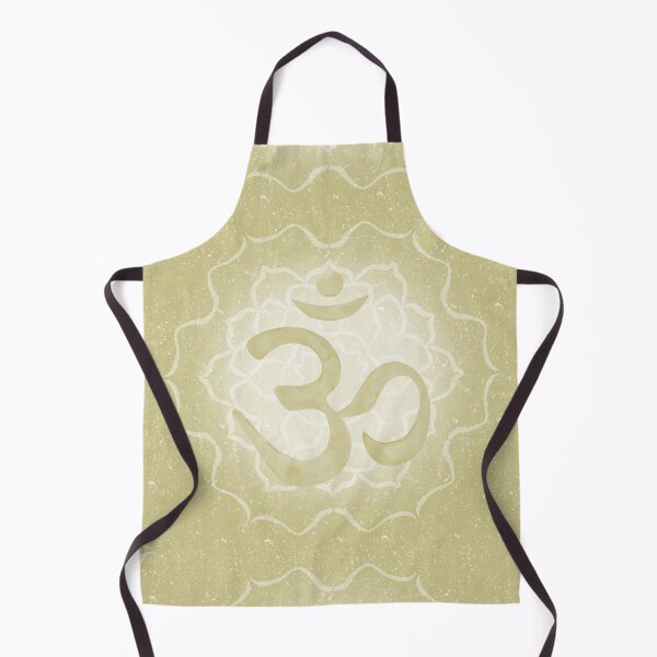 Item preview, OM Mandala Dark Watercolor Bija - Gold designed and sold by Irene Estelle.