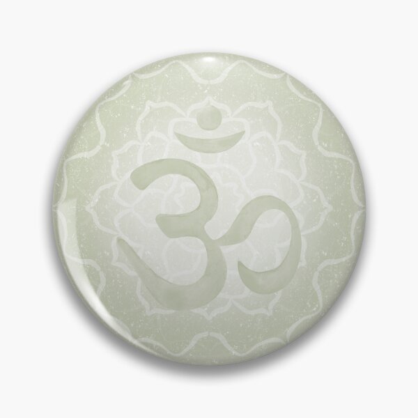 Item preview, OM Mandala Dark Watercolor Bija - Tea designed and sold by Irene Estelle.