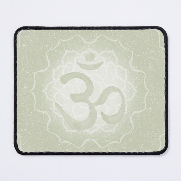 Item preview, OM Mandala Dark Watercolor Bija - Tea designed and sold by Irene Estelle.