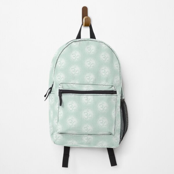 Item preview, OM Mandala Dark Watercolor Bija - Mint designed and sold by Irene Estelle.