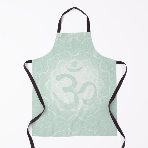 Item preview, OM Mandala Dark Watercolor Bija - Mint designed and sold by Irene Estelle.