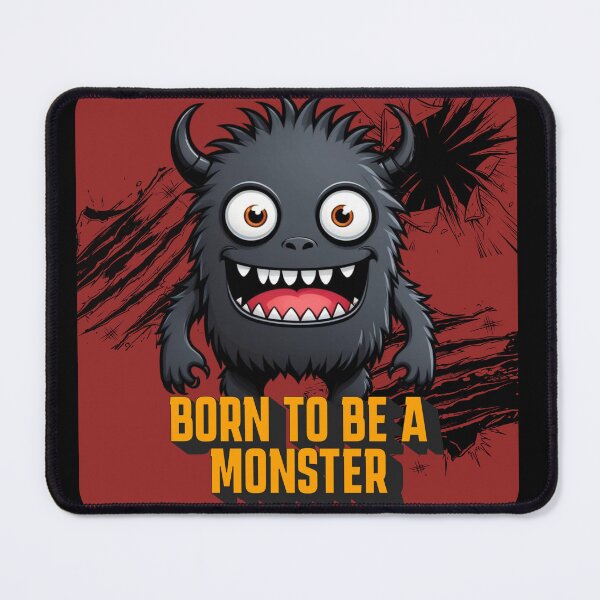 Item preview, Born to be a Monster designed and sold by One-Hand-Made.