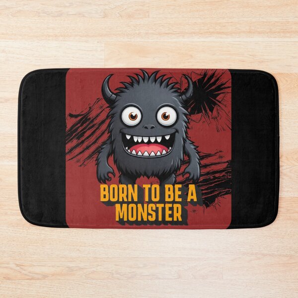 Item preview, Born to be a Monster designed and sold by One-Hand-Made.