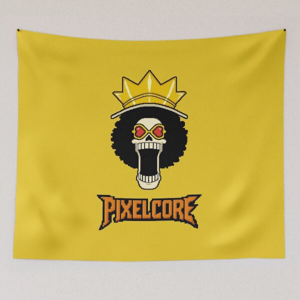 Item preview, Brook Soul King from One Piece Pixel Art {PIXELCORE} designed and sold by PIXELCORE-TEE.