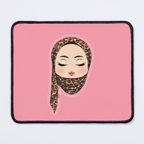 Item preview, Leopard Print Hijab 2 designed and sold by HaneinDoesArt321.