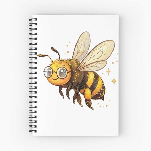 Item preview, Cute Cartoon Bee with Glasses Illustration | Nerdy Pollinator Design Classic T-shirt designed and sold by Vive con Fe.