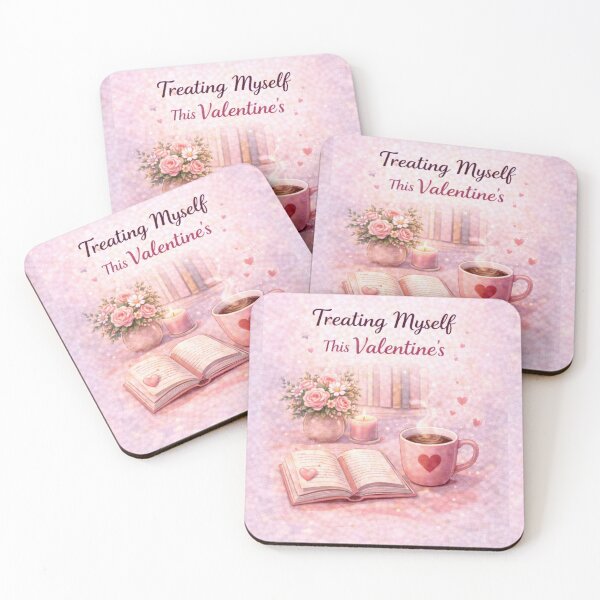 Item preview, Treating Myself This Valentine's – Cozy Self Care designed and sold by PunchDrop.