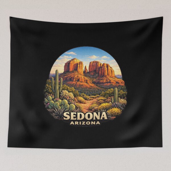 Item preview, Cathedral Rock | Sedona Desert Landscape Nature designed and sold by Shtex.