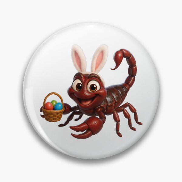 Item preview, Easter Red Claw Scorpion designed and sold by Sillytoe.