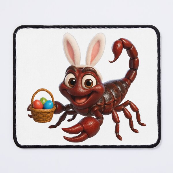 Item preview, Easter Red Claw Scorpion designed and sold by Sillytoe.
