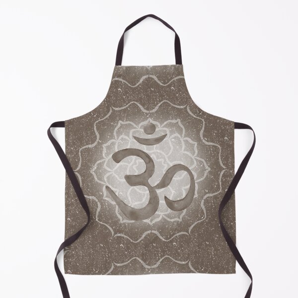 Item preview, OM Mandala Dark Watercolor Bija - Earth designed and sold by Irene Estelle.