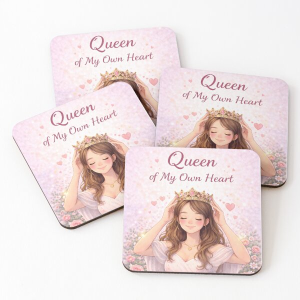 Item preview, Queen of My Own Heart – Self Love Crown Empowerment designed and sold by PunchDrop.