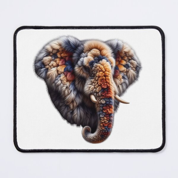 Item preview, Fuzzy elephant  designed and sold by Angelnicholle.