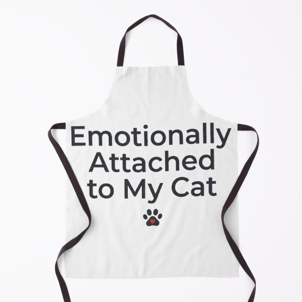 Item preview, Emotionally Attached To My Cat – Cat Lover Shirt designed and sold by Mafmoh.