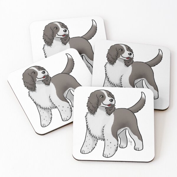 Item preview, Dog - English Springer Spaniel - Blue Tailed designed and sold by Jennifer Stolzer.