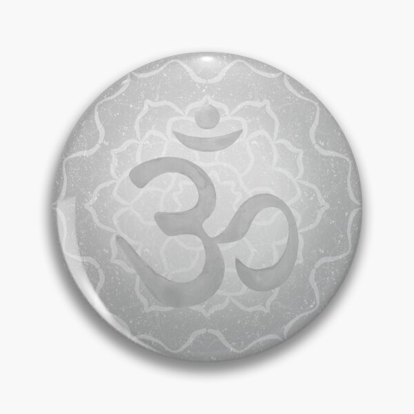 Item preview, OM Mandala Dark Watercolor Bija - Fog designed and sold by Irene Estelle.